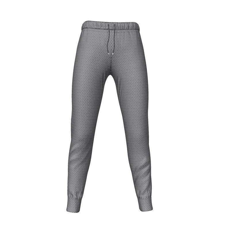 Women's Joggers with Chainmaille Print