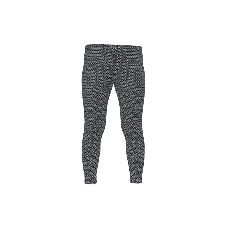 Kid's Leggings with Chainmaille Print