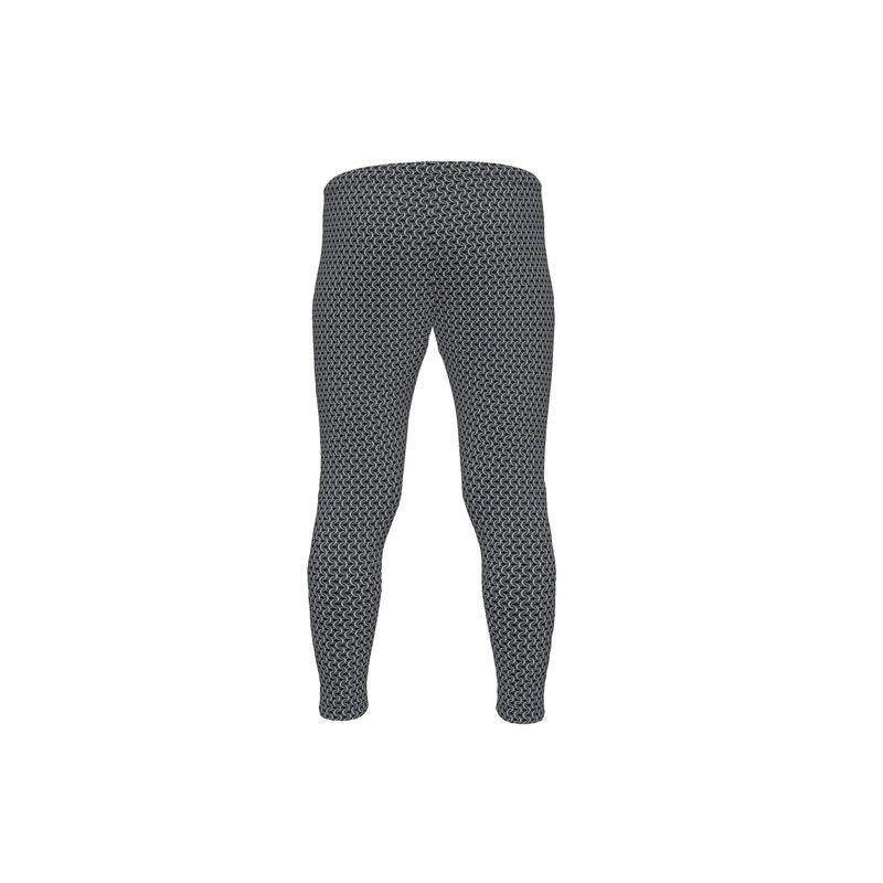 Kid's Leggings with Chainmaille Print
