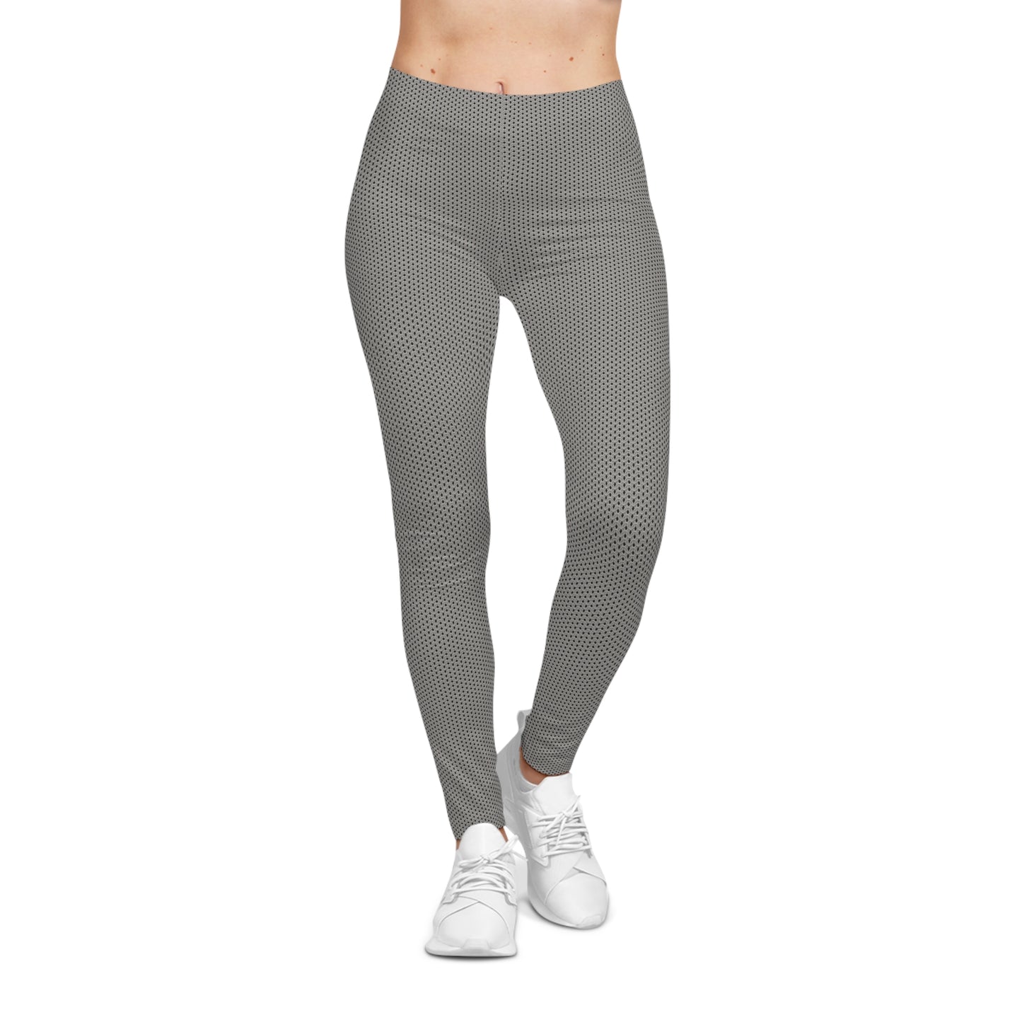 Whitewashed Leather Chainmaille Leggings