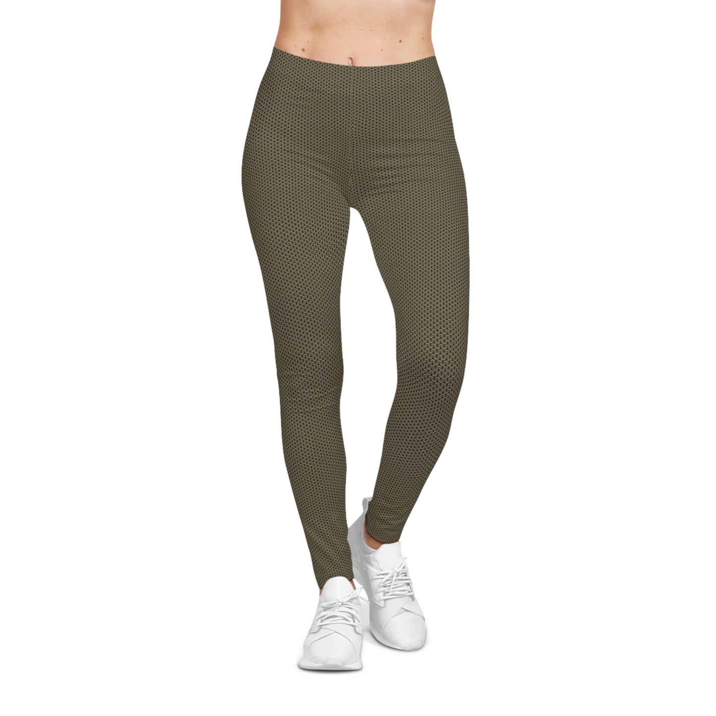 Sand Polished Bronze Chainmaille Leggings