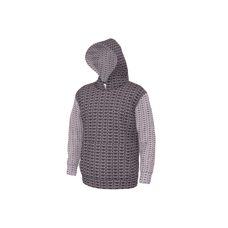 Hoodie in Tarnished Maille with Cloudy Silver Maille