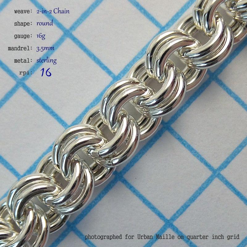2-in-2 Chain chainmaille, photo 3