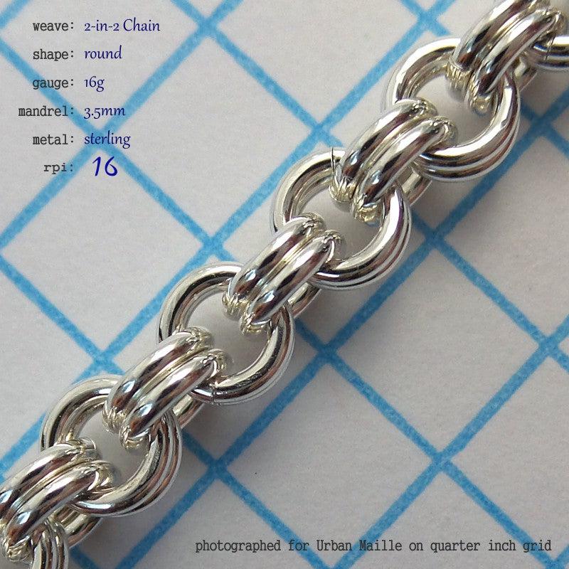2-in-2 Chain chainmaille, photo 4