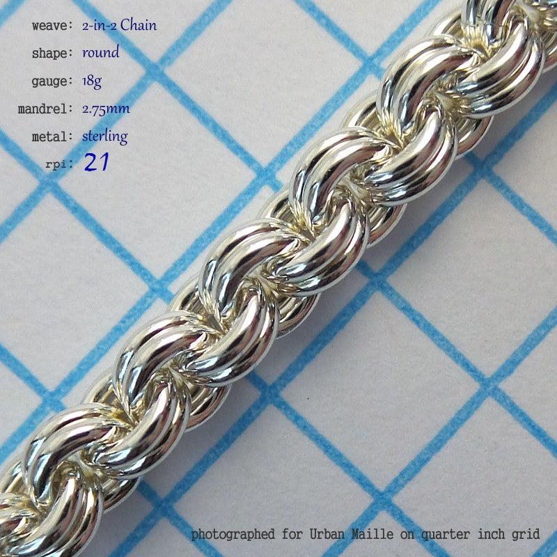 2-in-2 Chain chainmaille, photo 5