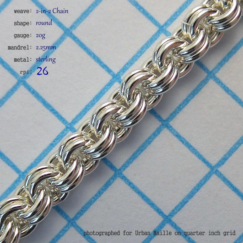 2-in-2 Chain chainmaille, photo 6