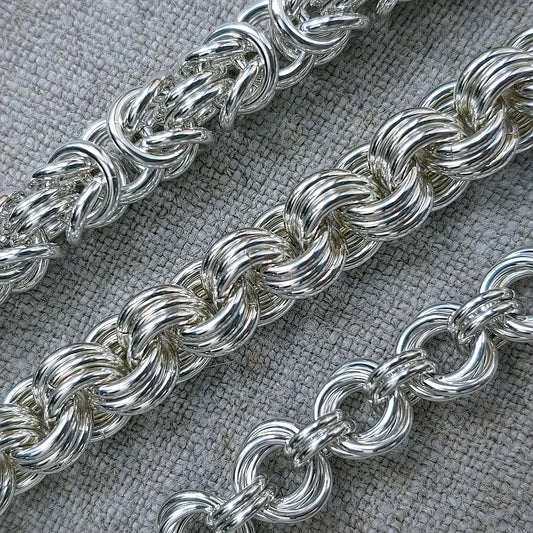 Beginning Weaves 3 Chain Bracelets Kit