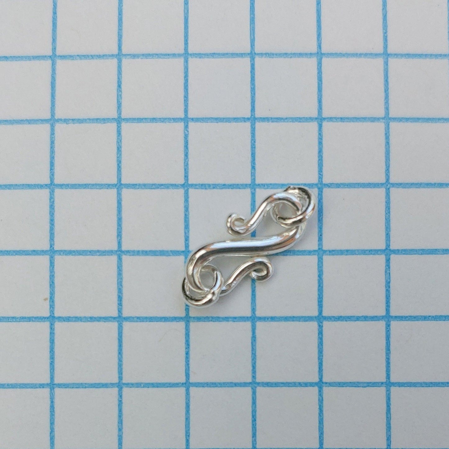 Clasp S Small Bali 13mm Sterling Silver