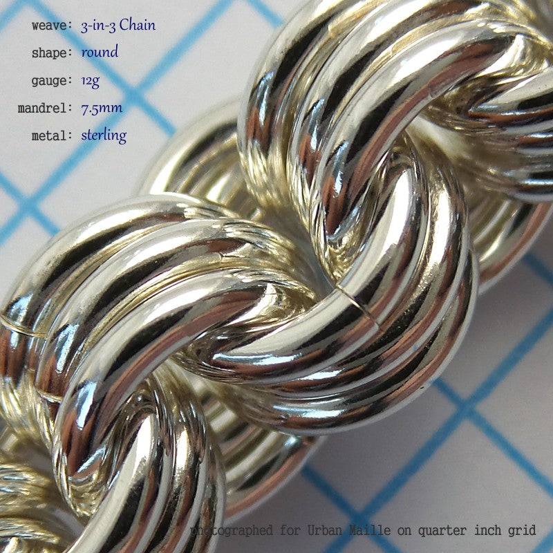 3-in-3 Chain chainmaille, photo 1