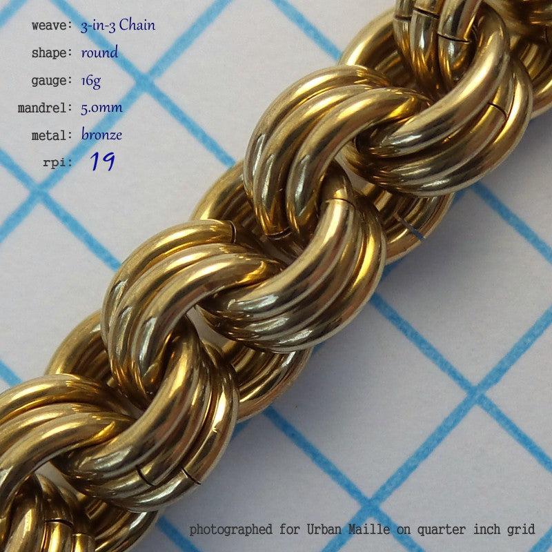 3-in-3 Chain chainmaille, photo 3
