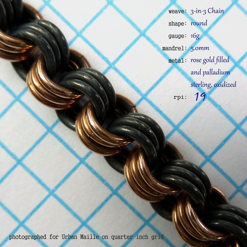 3-in-3 Chain chainmaille, photo 4