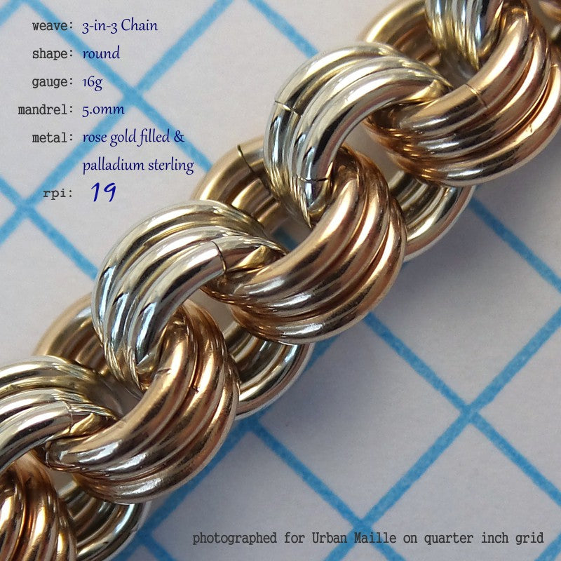 3-in-3 Chain chainmaille, photo 5