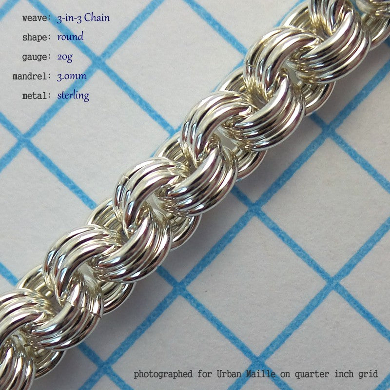 3-in-3 Chain chainmaille, photo 11