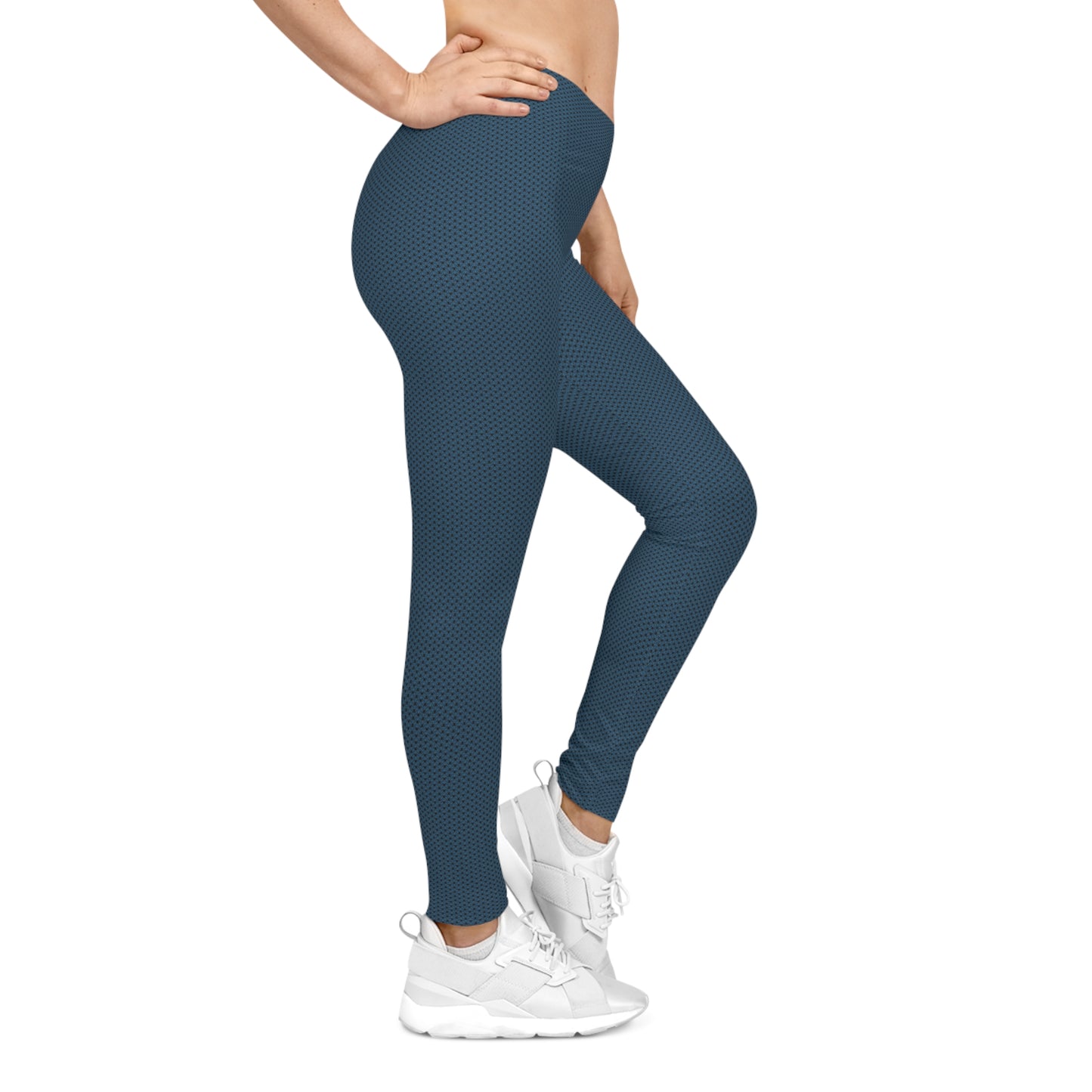 Teal Glass Chainmaille Leggings