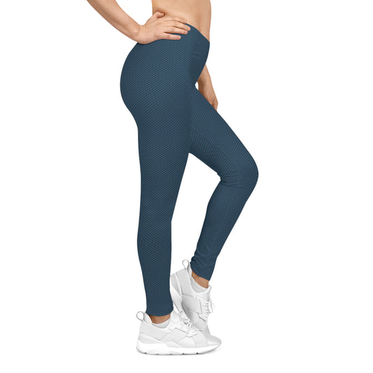 Teal Glass Chainmaille Leggings