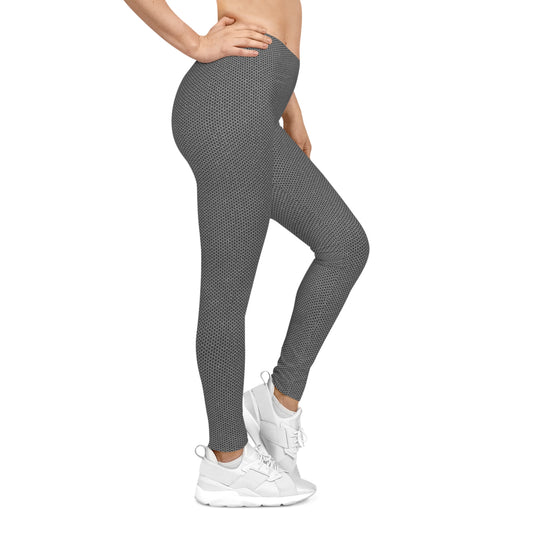 Sand Polished Steel Chainmaille Leggings