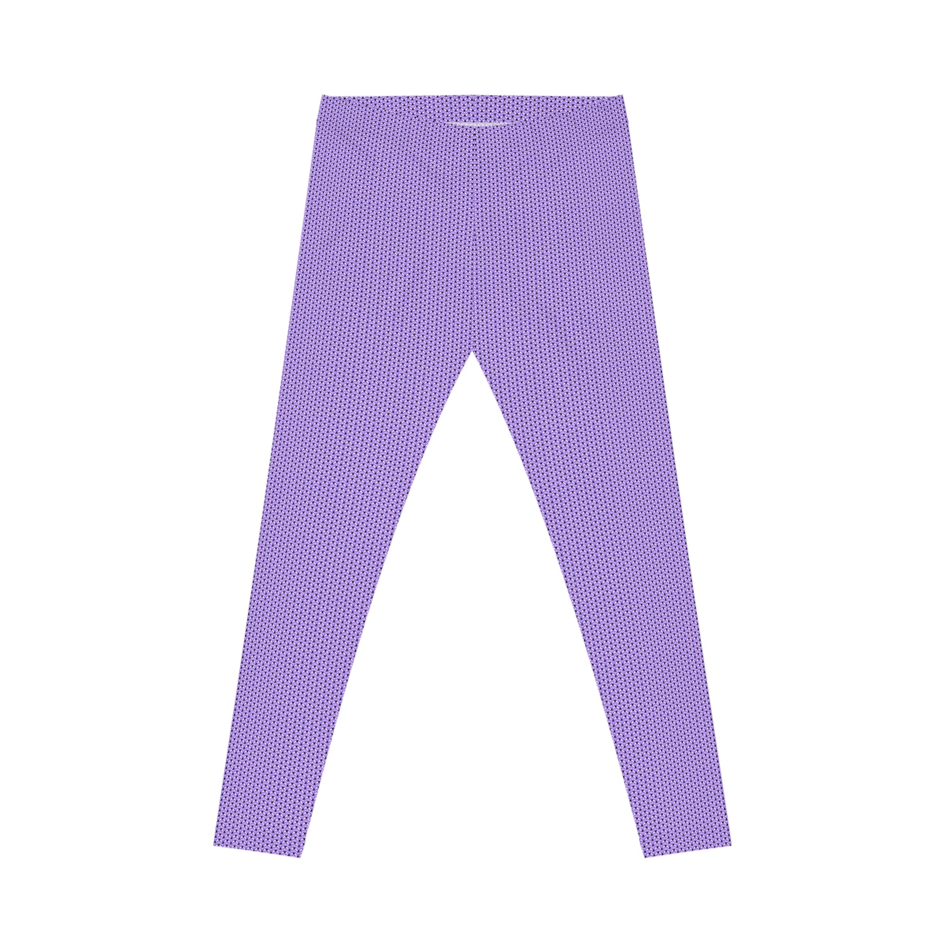 Garment front view of UltraViolet Glass Chainmaille Leggings by Urban Maille