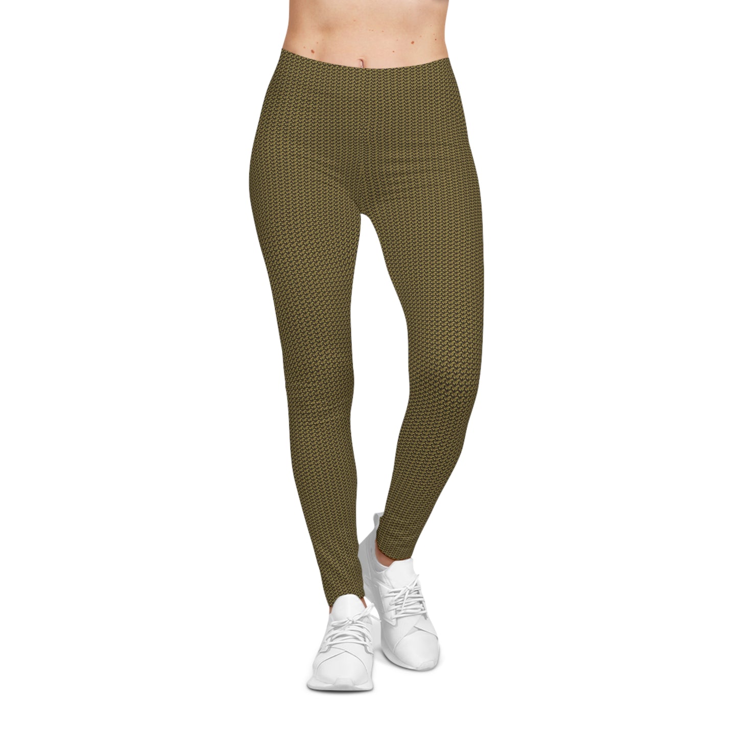 Tortoiseshell Gloss Chainmaille Leggings