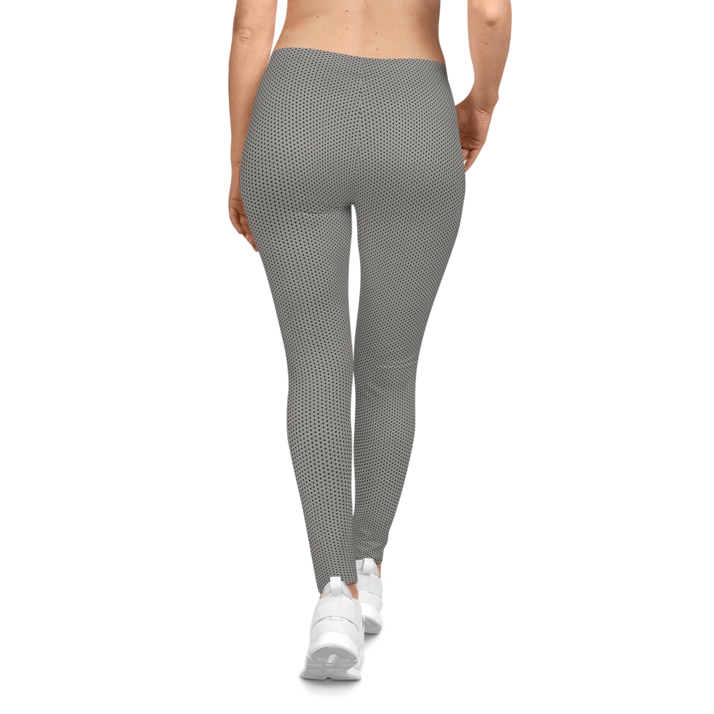 Whitewashed Leather Chainmaille Leggings