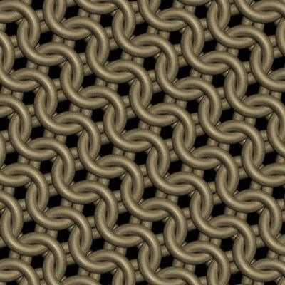 Sand Polished Bronze Chainmaille Leggings
