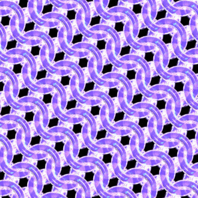 Close up swatch of UltraViolet Glass Chainmaille Leggings by Urban Maille