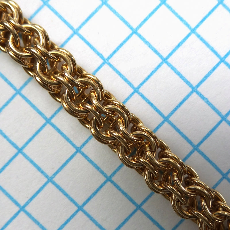 Inverted Round chainmaille inchpack
