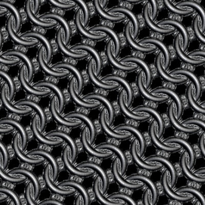 Dark Shiny Steel Chainmaille Leggings