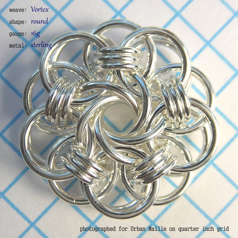 Vortex Medallions RD 16g unitpack, sterling