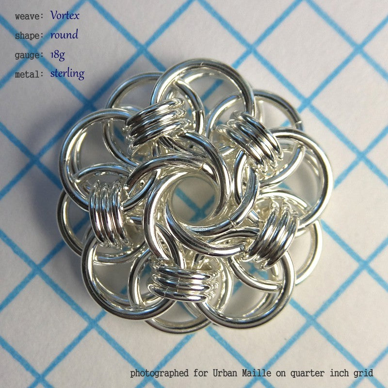 Vortex Medallions RD 18g unitpack, sterling