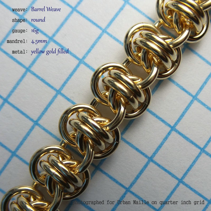 Barrel Weave chainmaille, photo 12