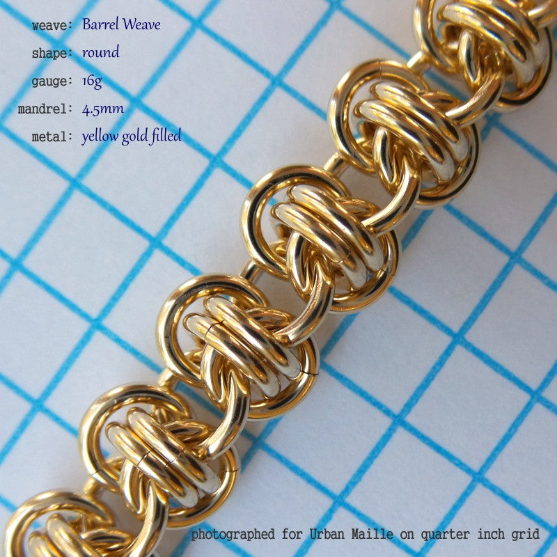 Barrel Weave chainmaille, photo 13