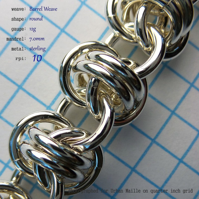 Barrel Weave chainmaille, photo 16