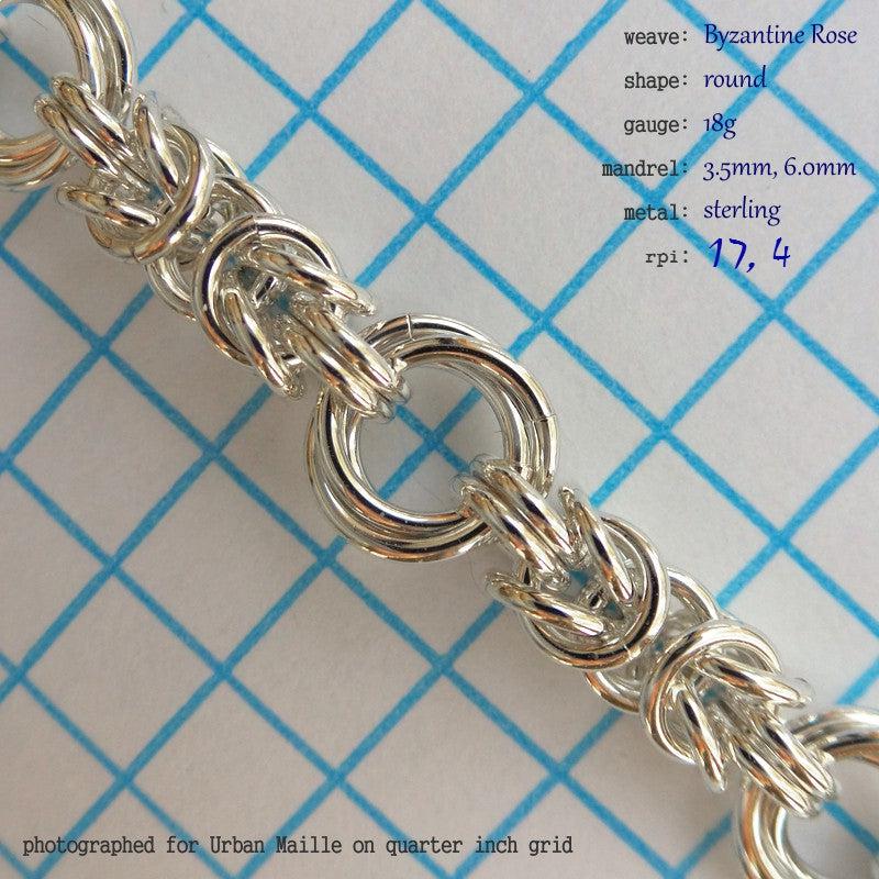 Byzantine Rose chainmaille, photo 1