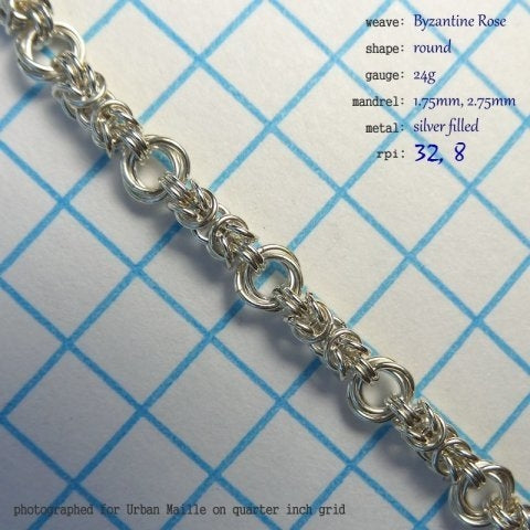 Byzantine Rose chainmaille, photo 2