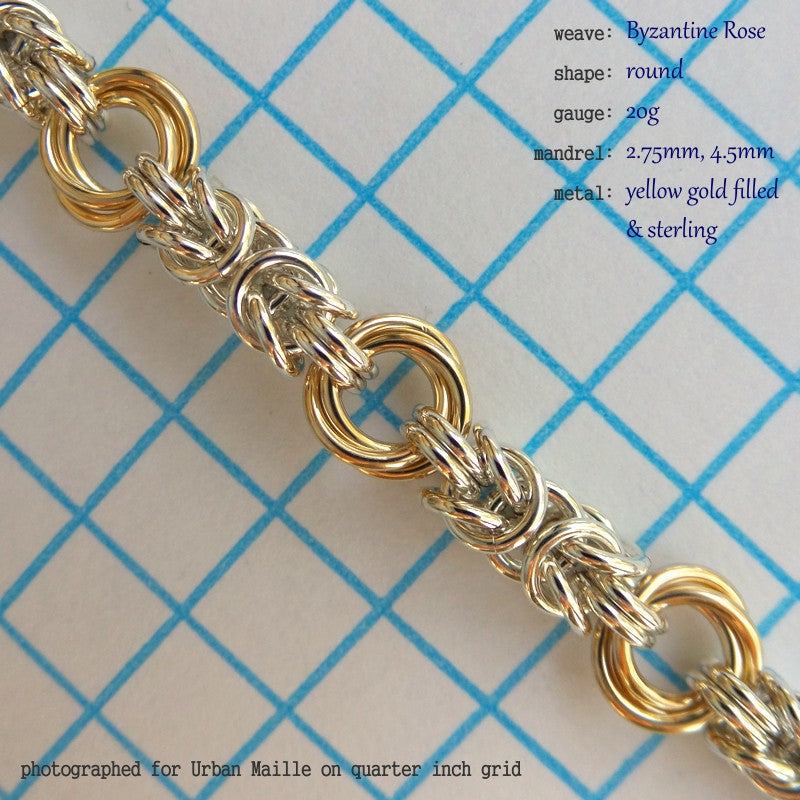 Byzantine Rose chainmaille, photo 8