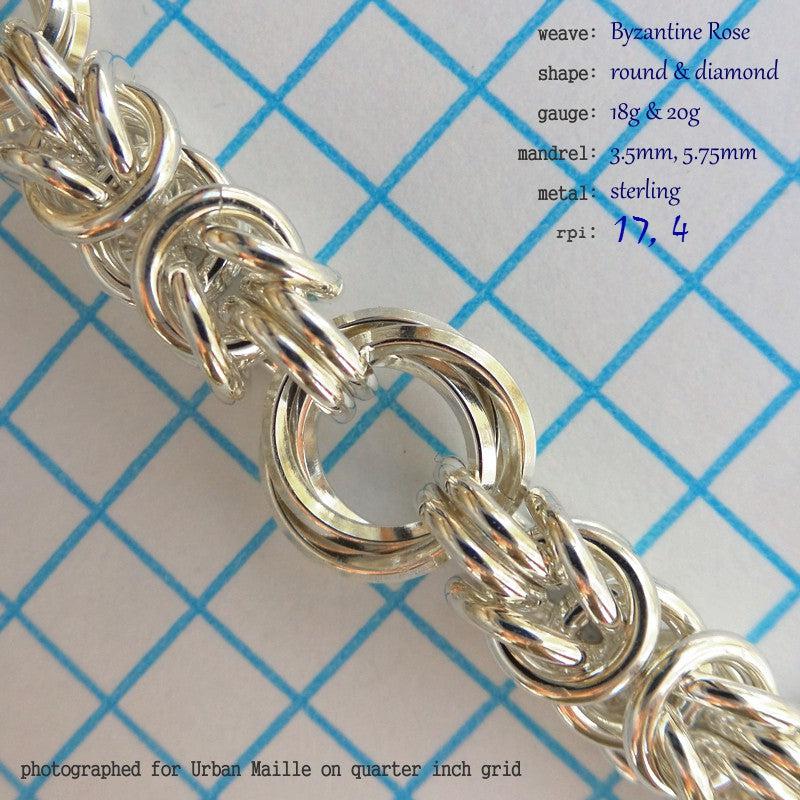 Byzantine Rose chainmaille, photo 9