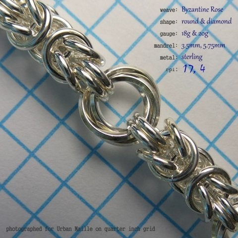 Byzantine Rose chainmaille, photo 10