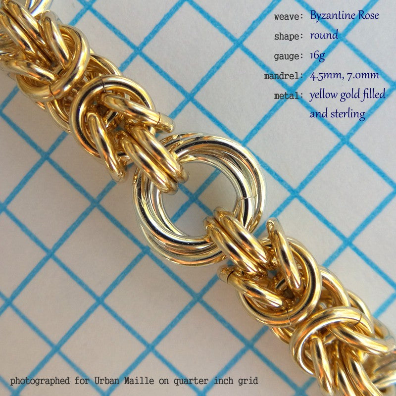 Byzantine Rose chainmaille, photo 11