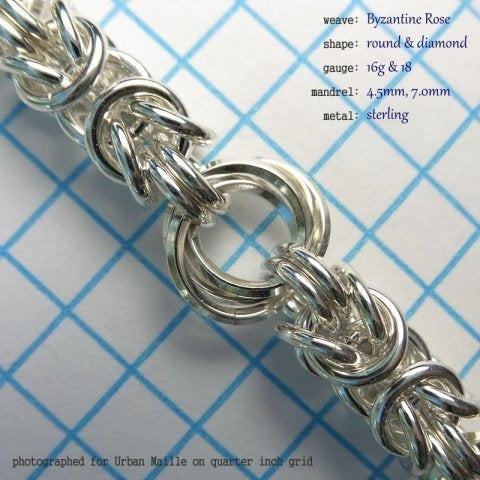 Byzantine Rose chainmaille, photo 12