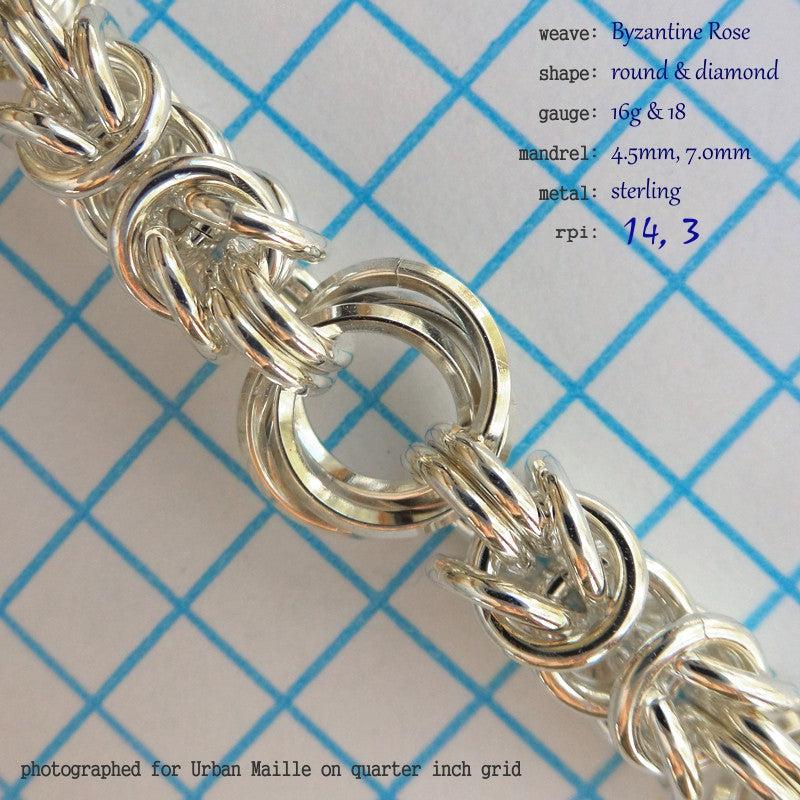 Byzantine Rose chainmaille, photo 13