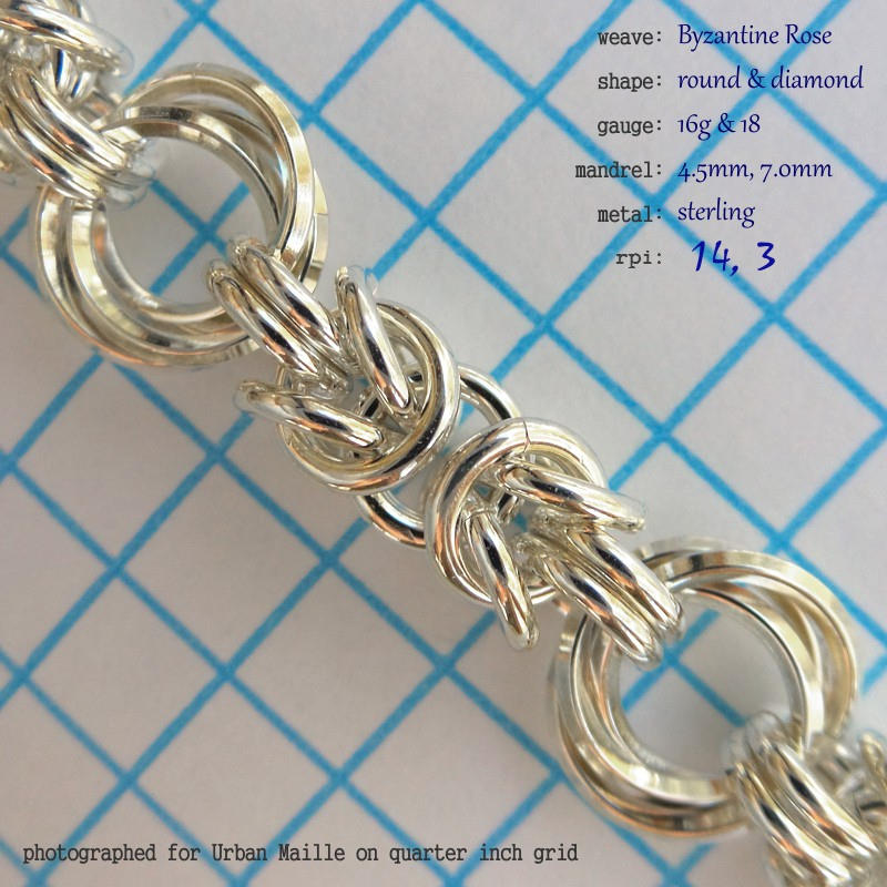 Byzantine Rose chainmaille, photo 14