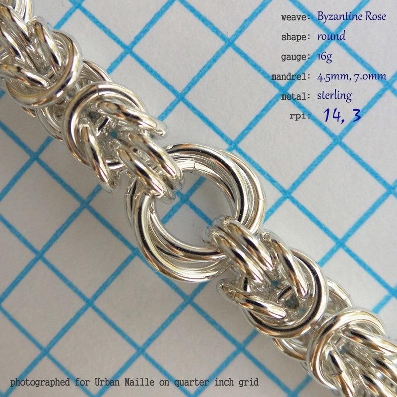 Byzantine Rose chainmaille, photo 16