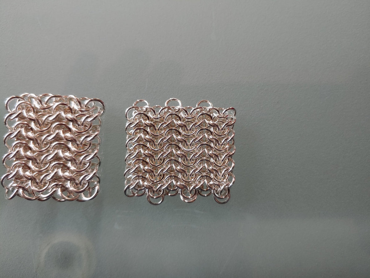 Elfweave RD 20g sterling swatches