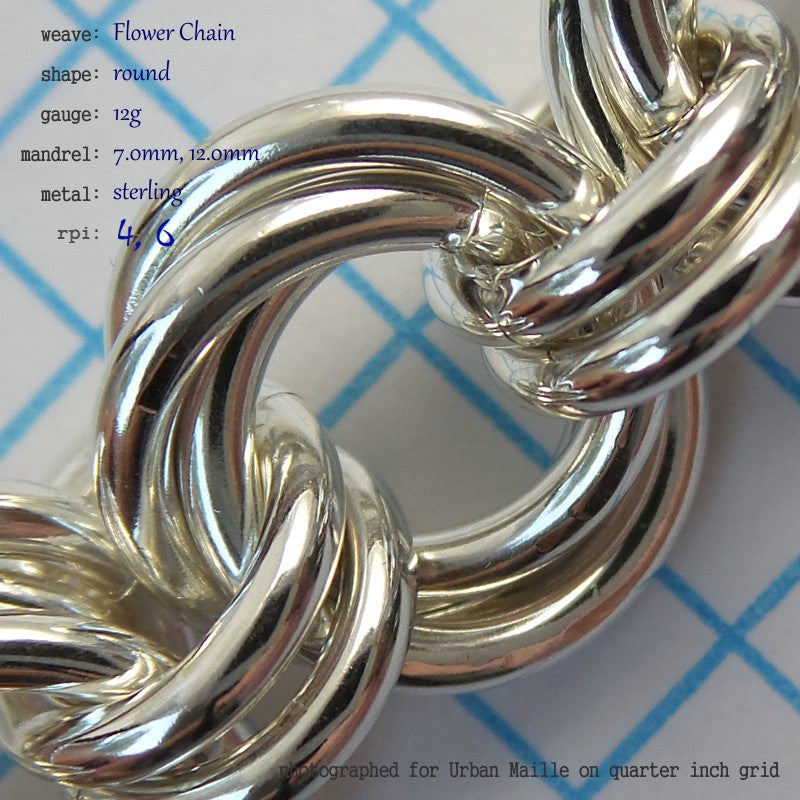 Flower Chain chainmaille, photo 1