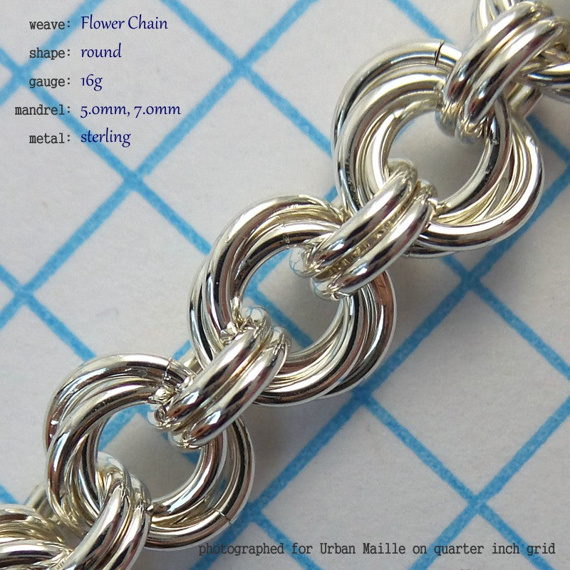 Flower Chain chainmaille, photo 6