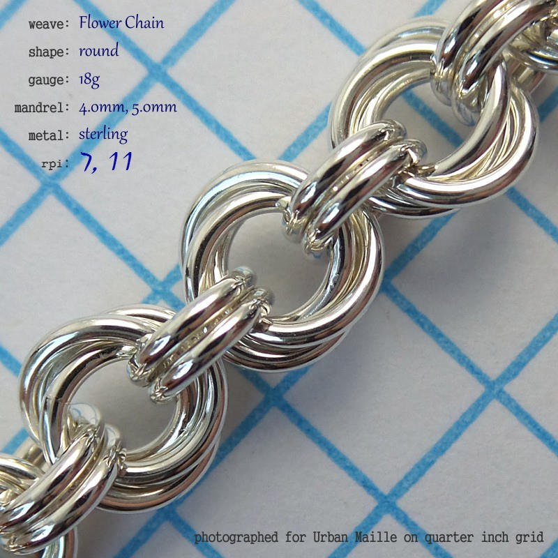 Flower Chain chainmaille, photo 7