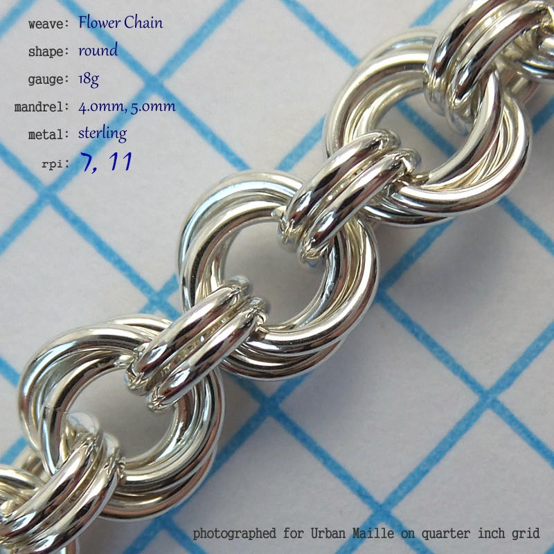 Flower Chain chainmaille, photo 8