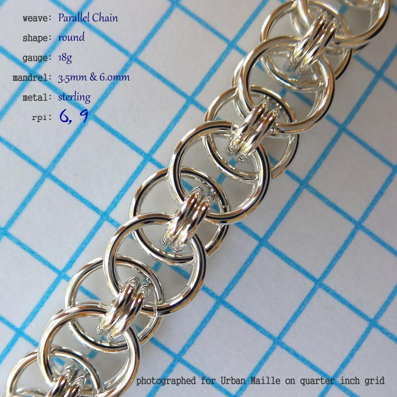 Parallel Chain chainmaille, photo 4