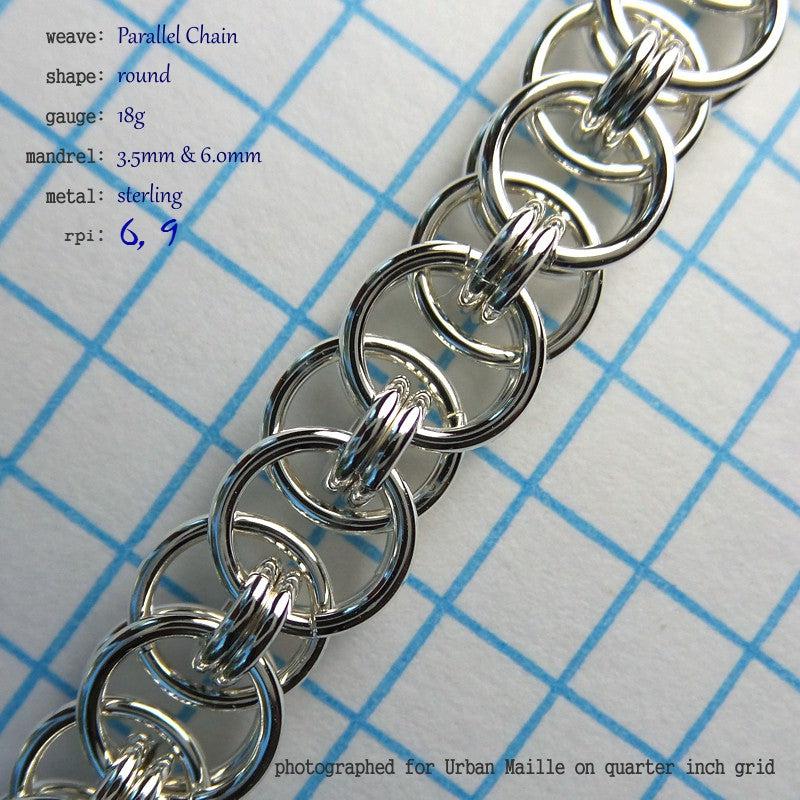 Parallel Chain chainmaille, photo 5