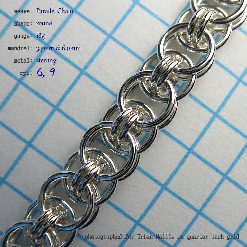Parallel Chain chainmaille, photo 7